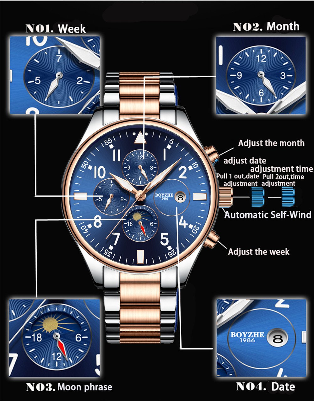 Automatic Mechanical Watch