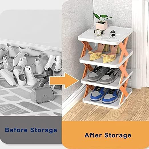 Modular Stackable Shoe Rack