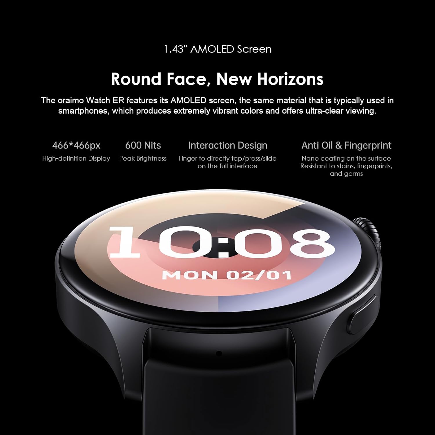 Oraimo - OSW-42 Smart Watch (Original)