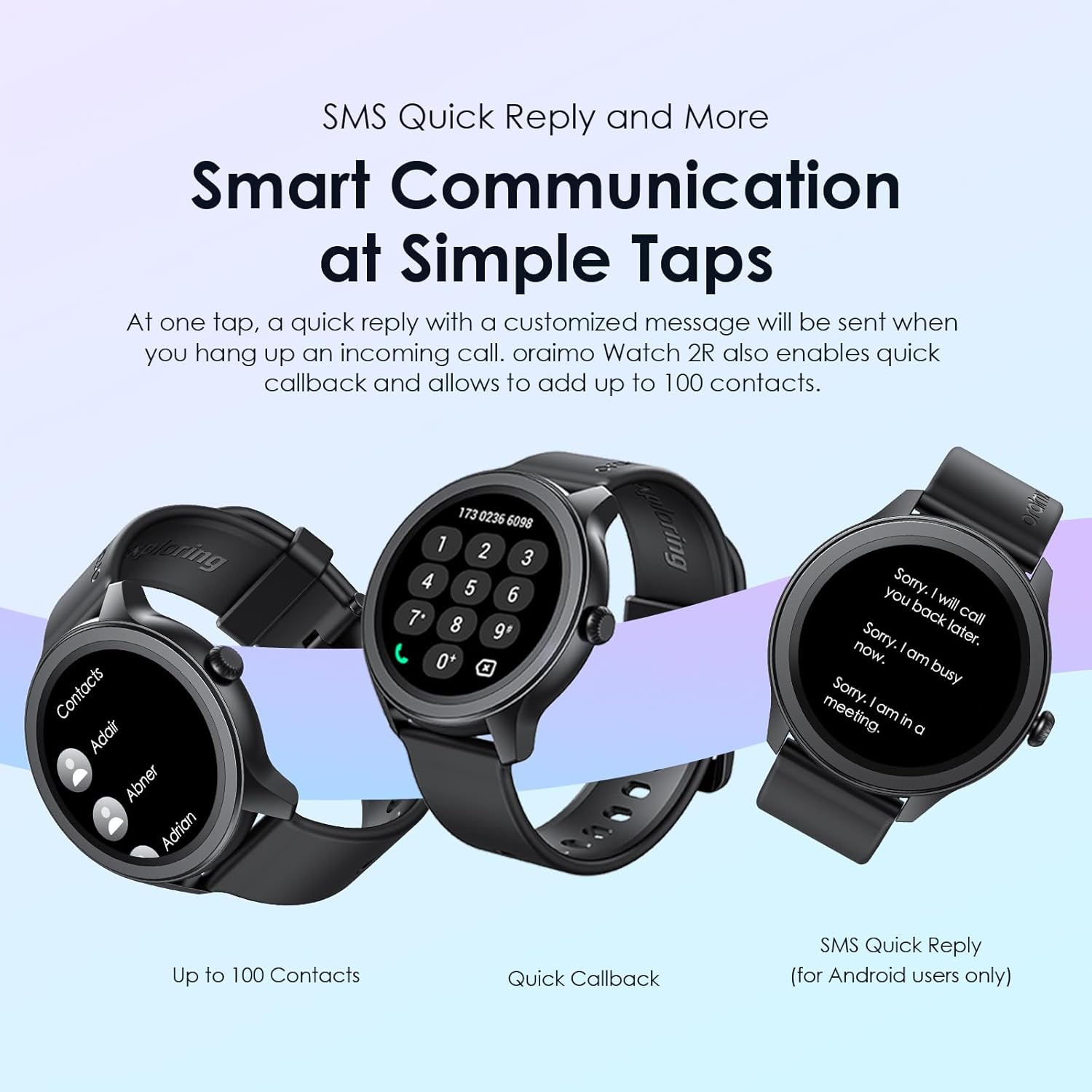 Oraimo - OSW-30 Smart Watch (Original)
