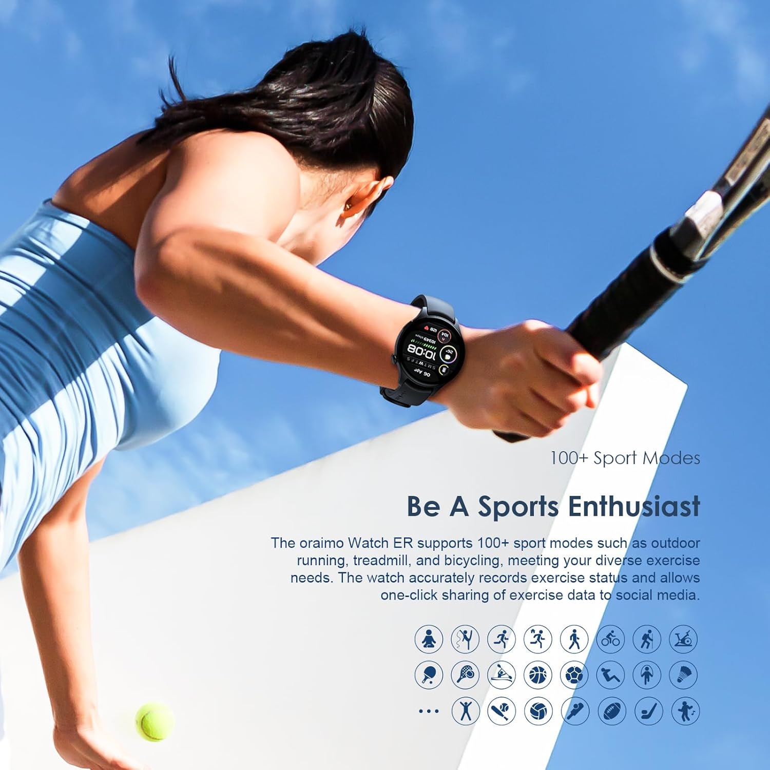 Oraimo - OSW-42 Smart Watch (Original)