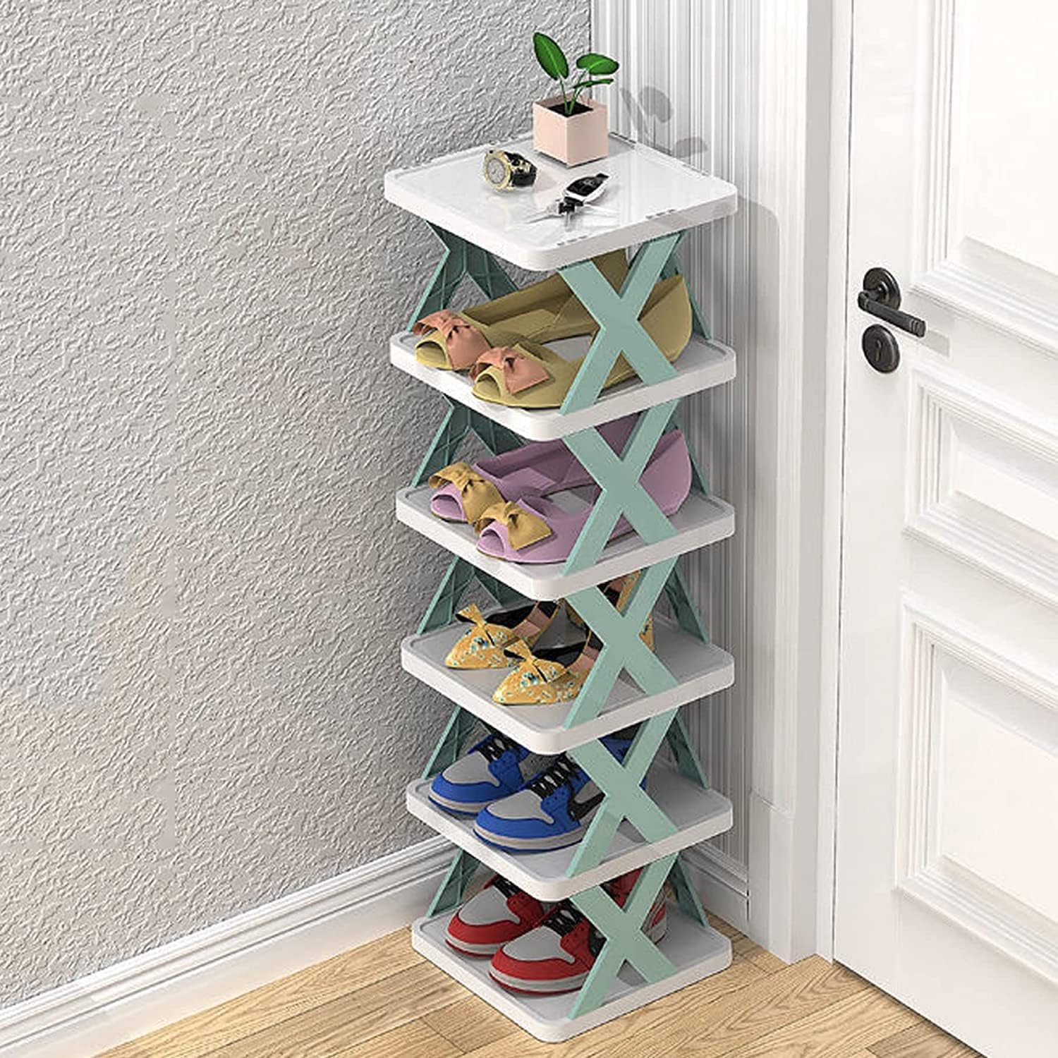 Modular Stackable Shoe Rack