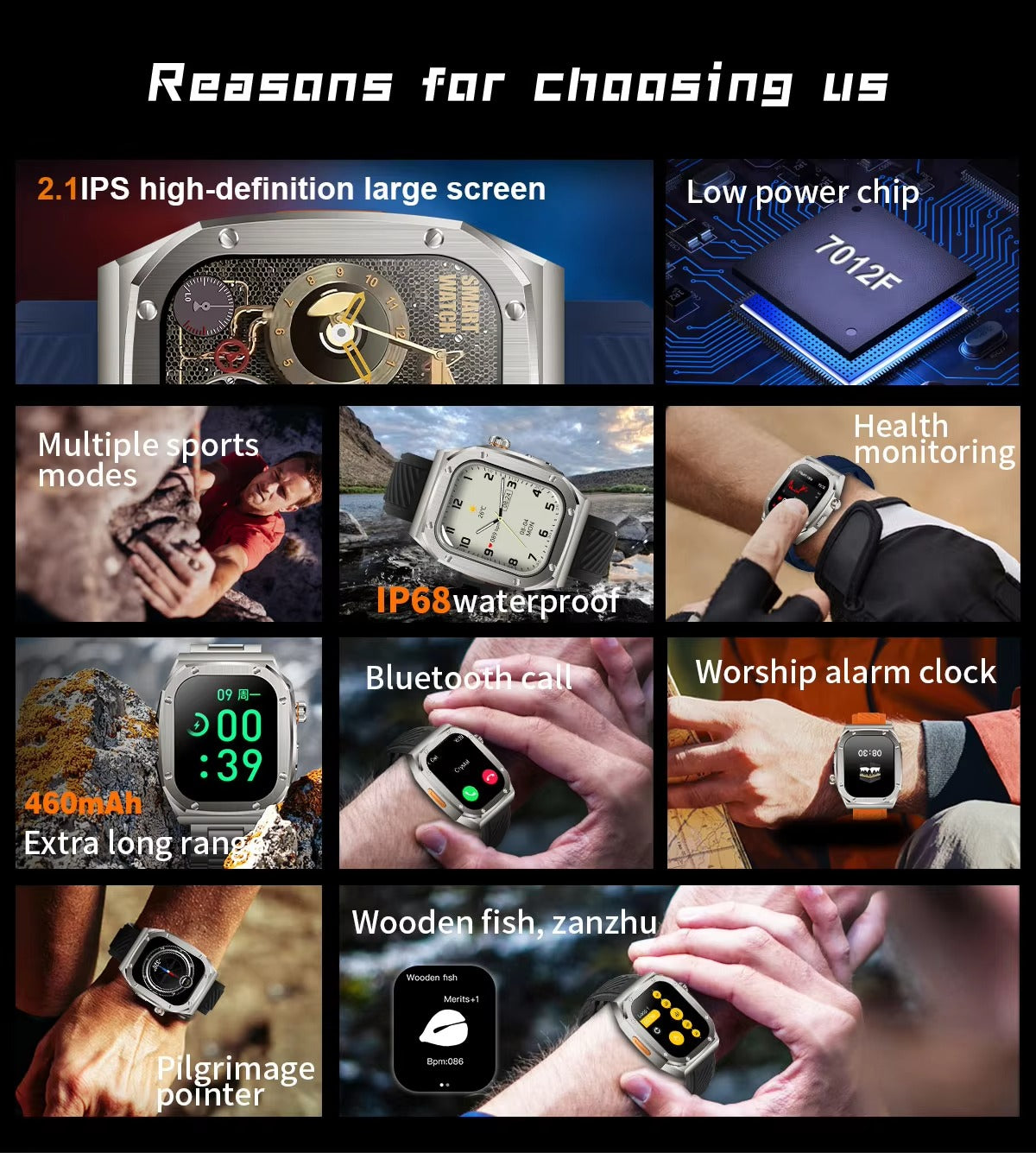 LG61 Max Smart Watch