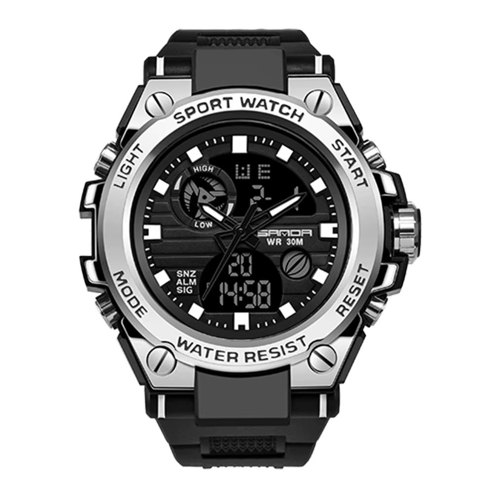 Outdoor Sports Dual Display Watch