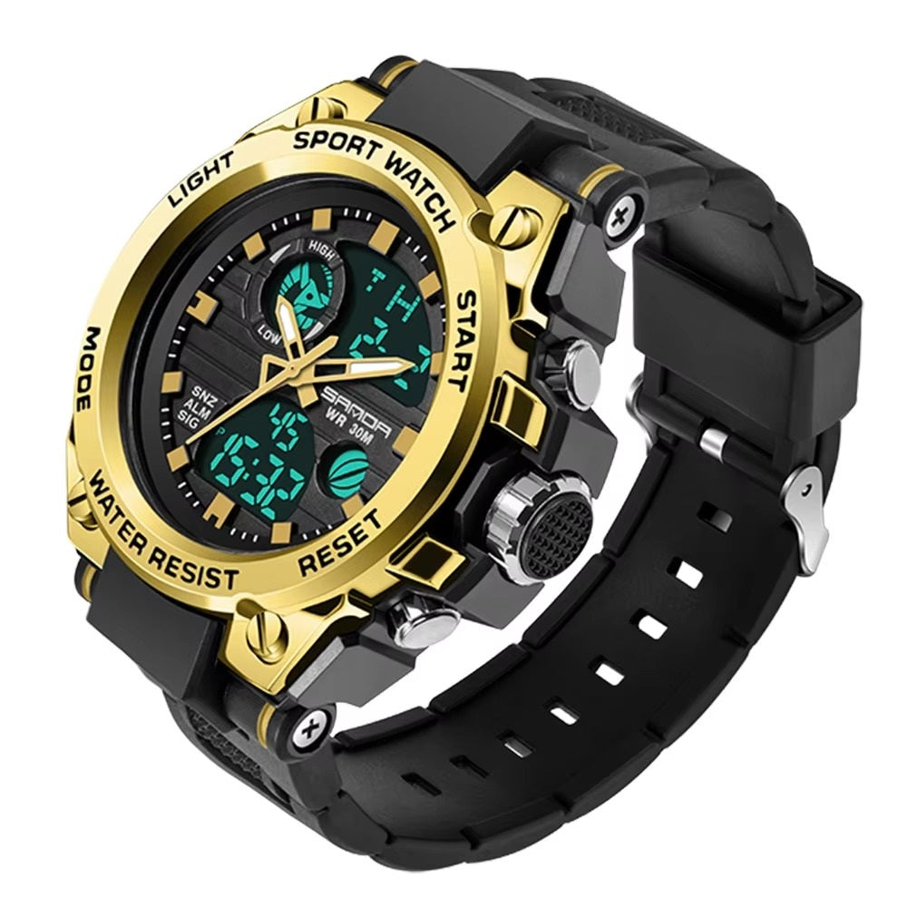 Outdoor Sports Dual Display Watch