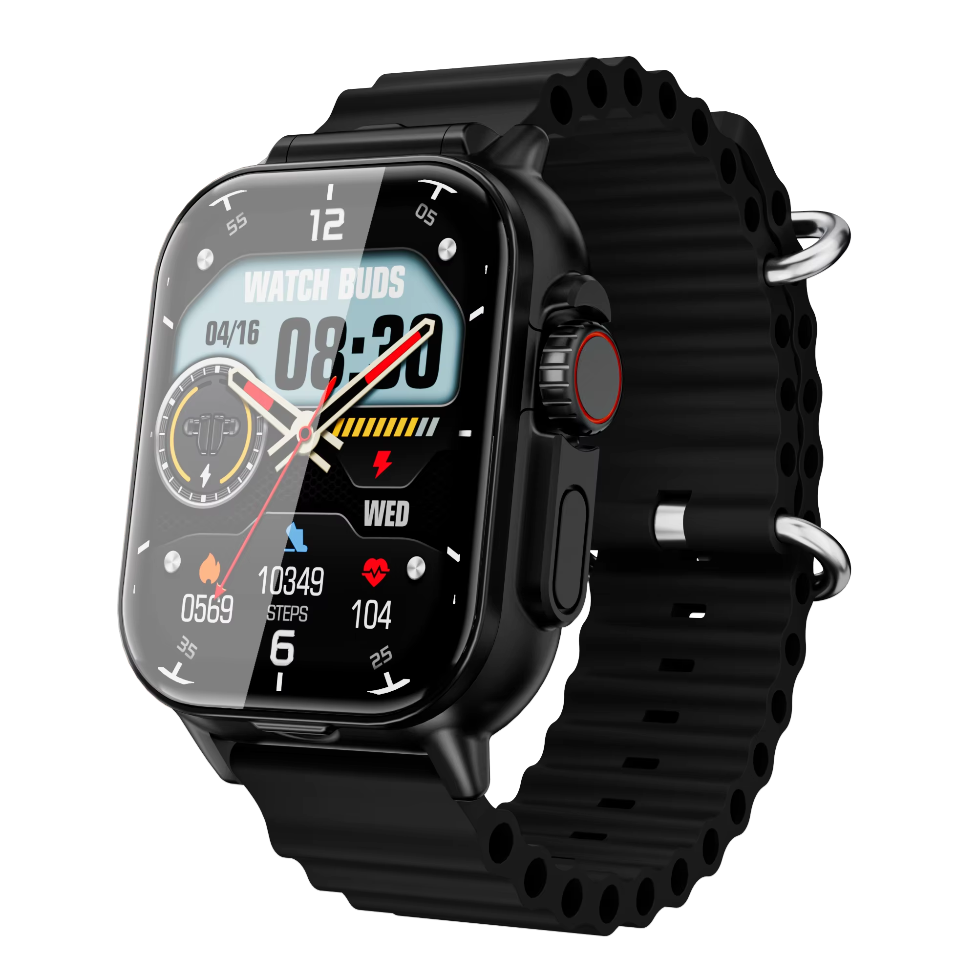 Hepu - 2-in-1 Smart Watch