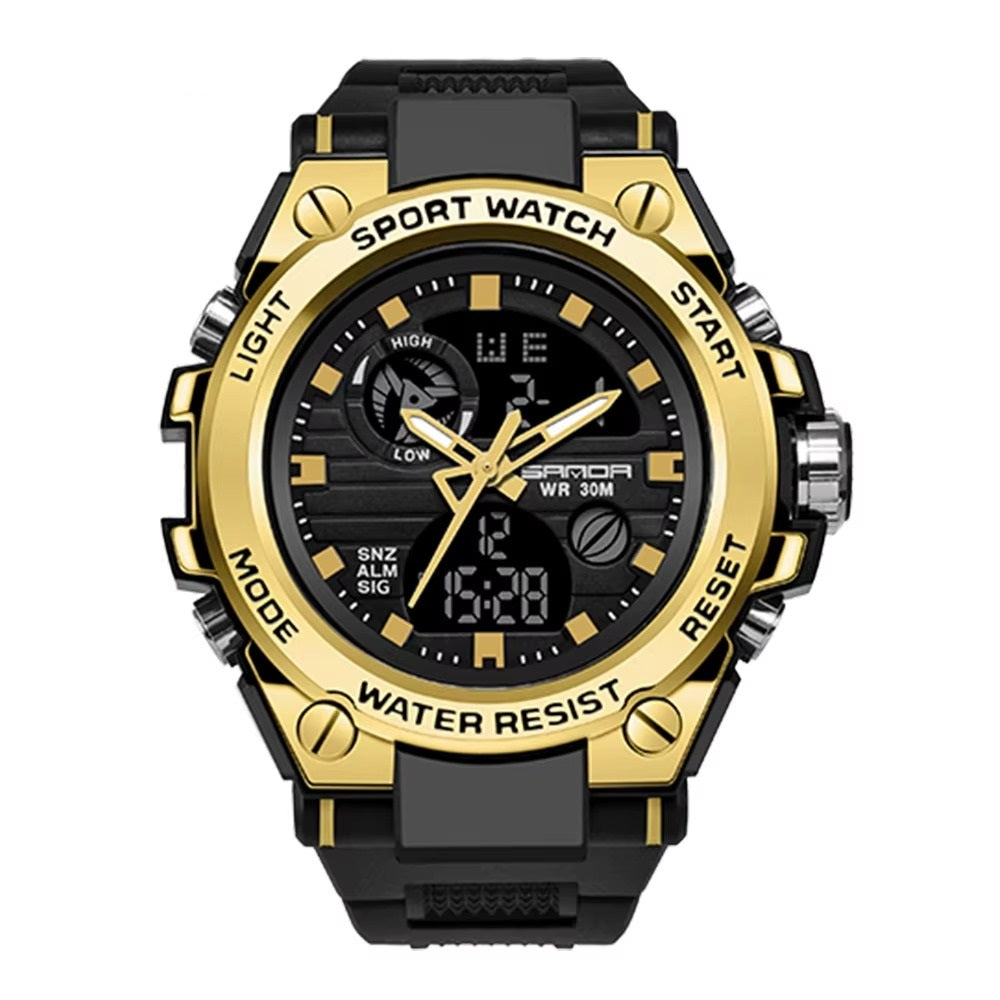 Outdoor Sports Dual Display Watch