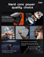 Hepu - 2-in-1 Smart Watch