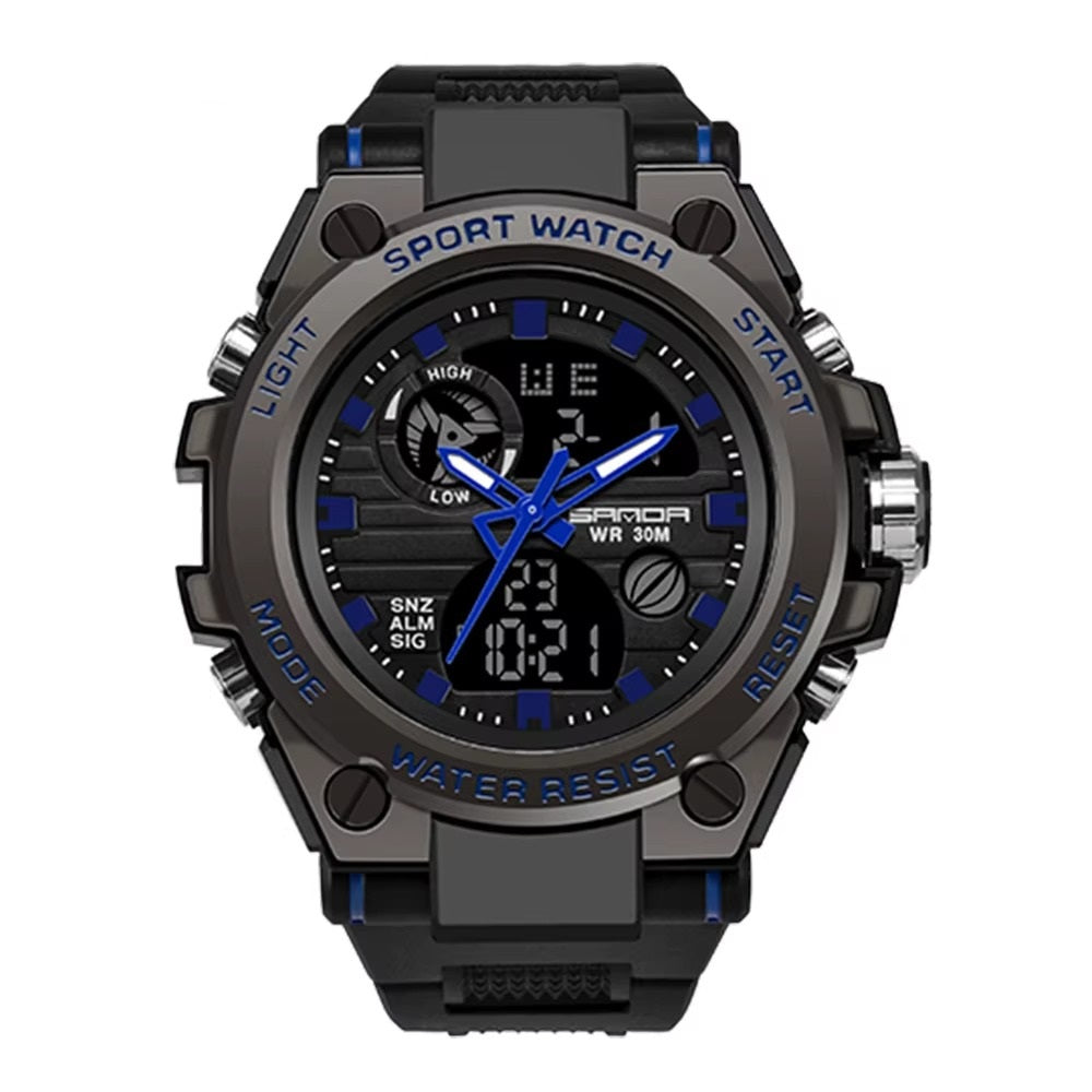 Outdoor Sports Dual Display Watch