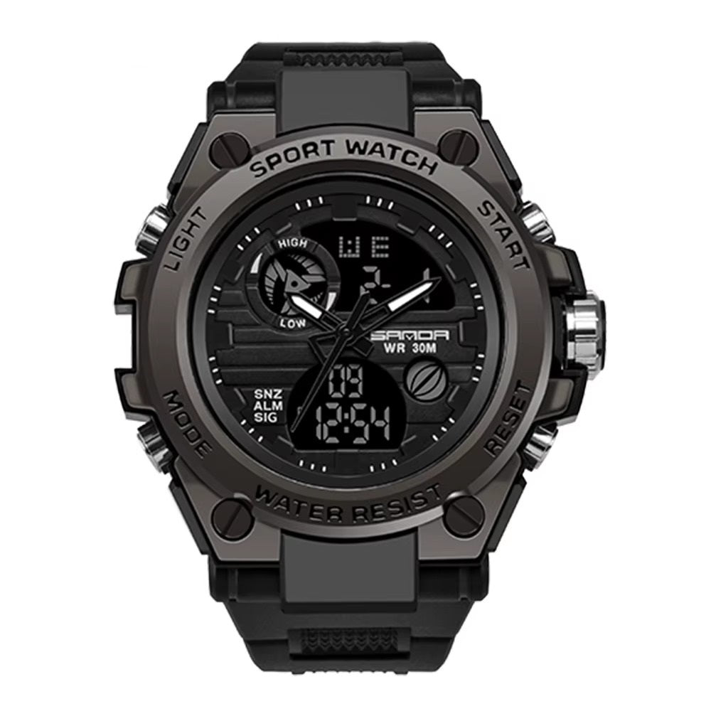Outdoor Sports Dual Display Watch