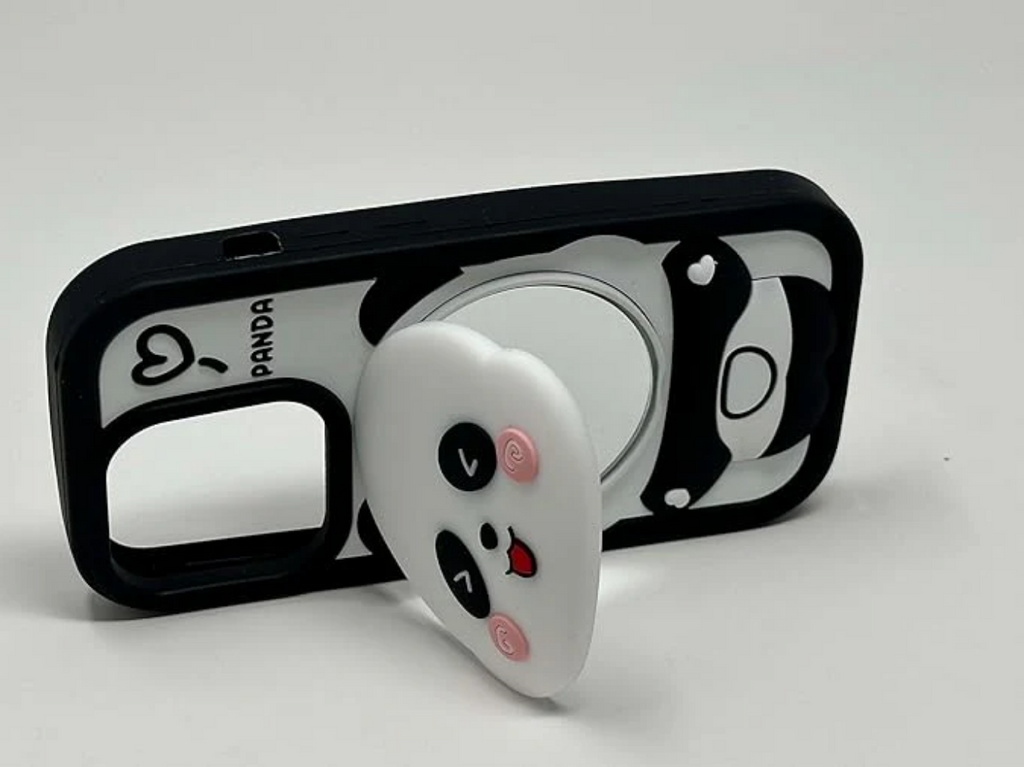 Silicone 3D Design Cartoon iPhone Case