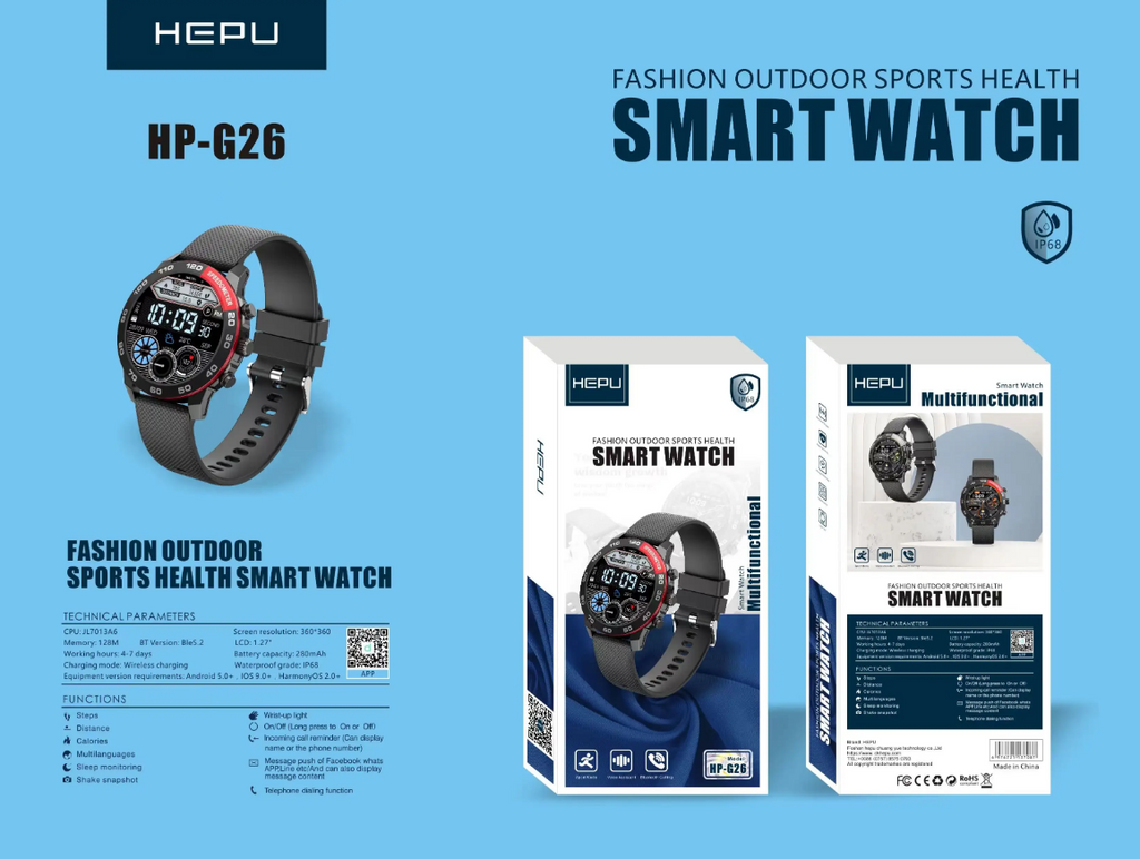 Hepu - Smart Watch HP-G26