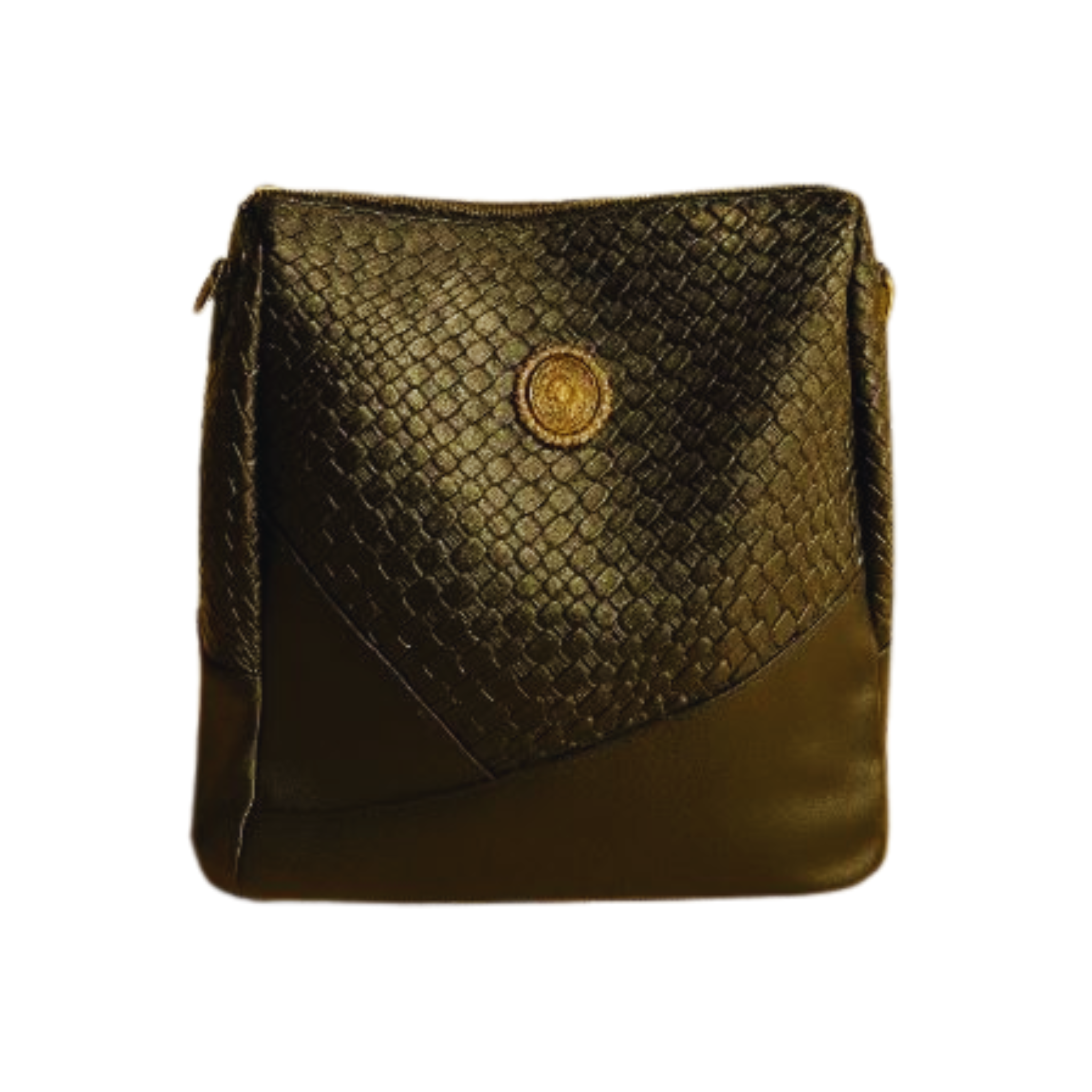 Elegant Faux-Leather Backpack