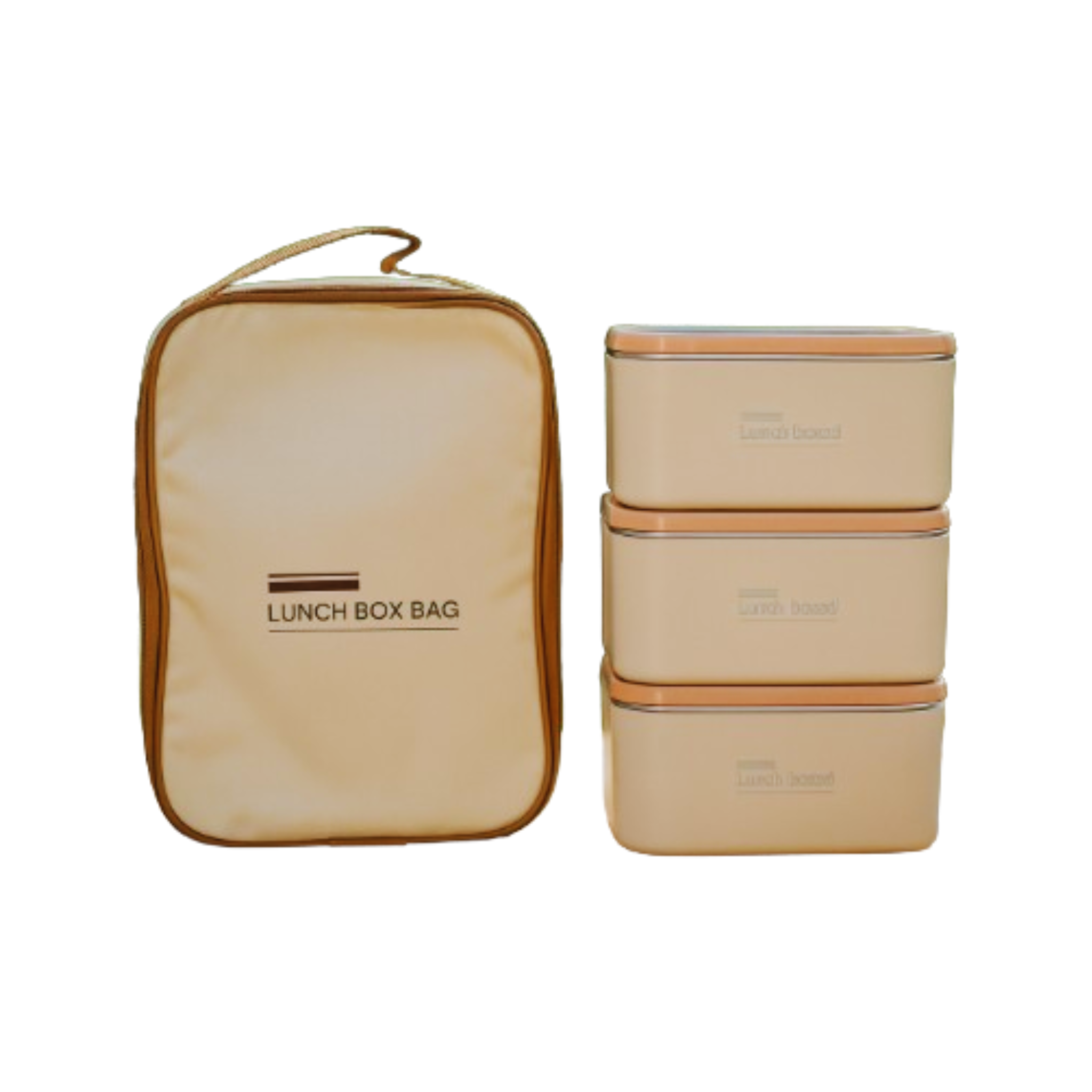 Lunch Box Set with Insulated Carry Bag