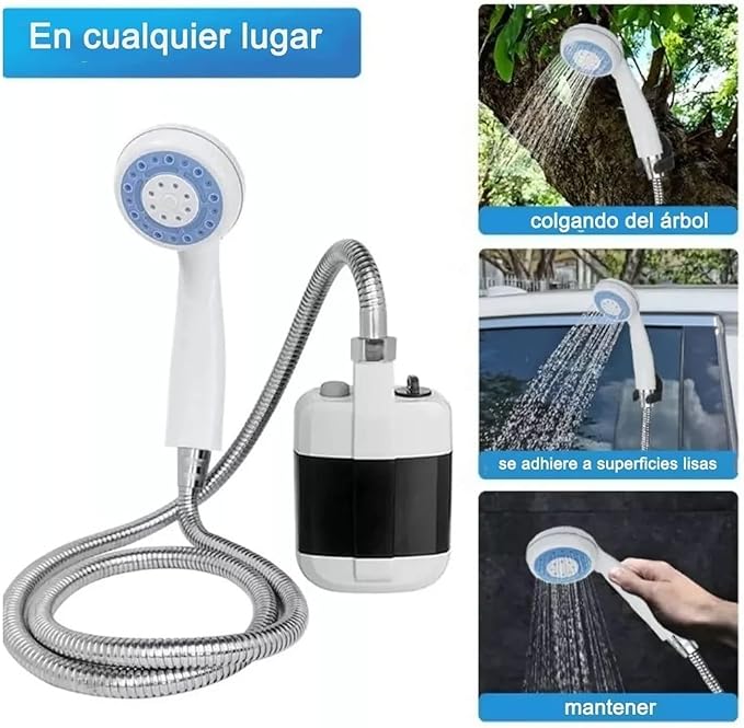 Compact Handheld Outdoor Shower