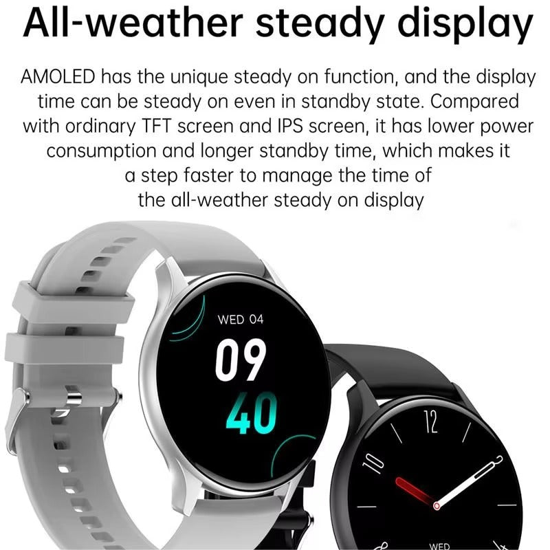 HK89 AMOLED Smart Watch