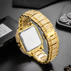 Diamond Quartz Wrist Watch